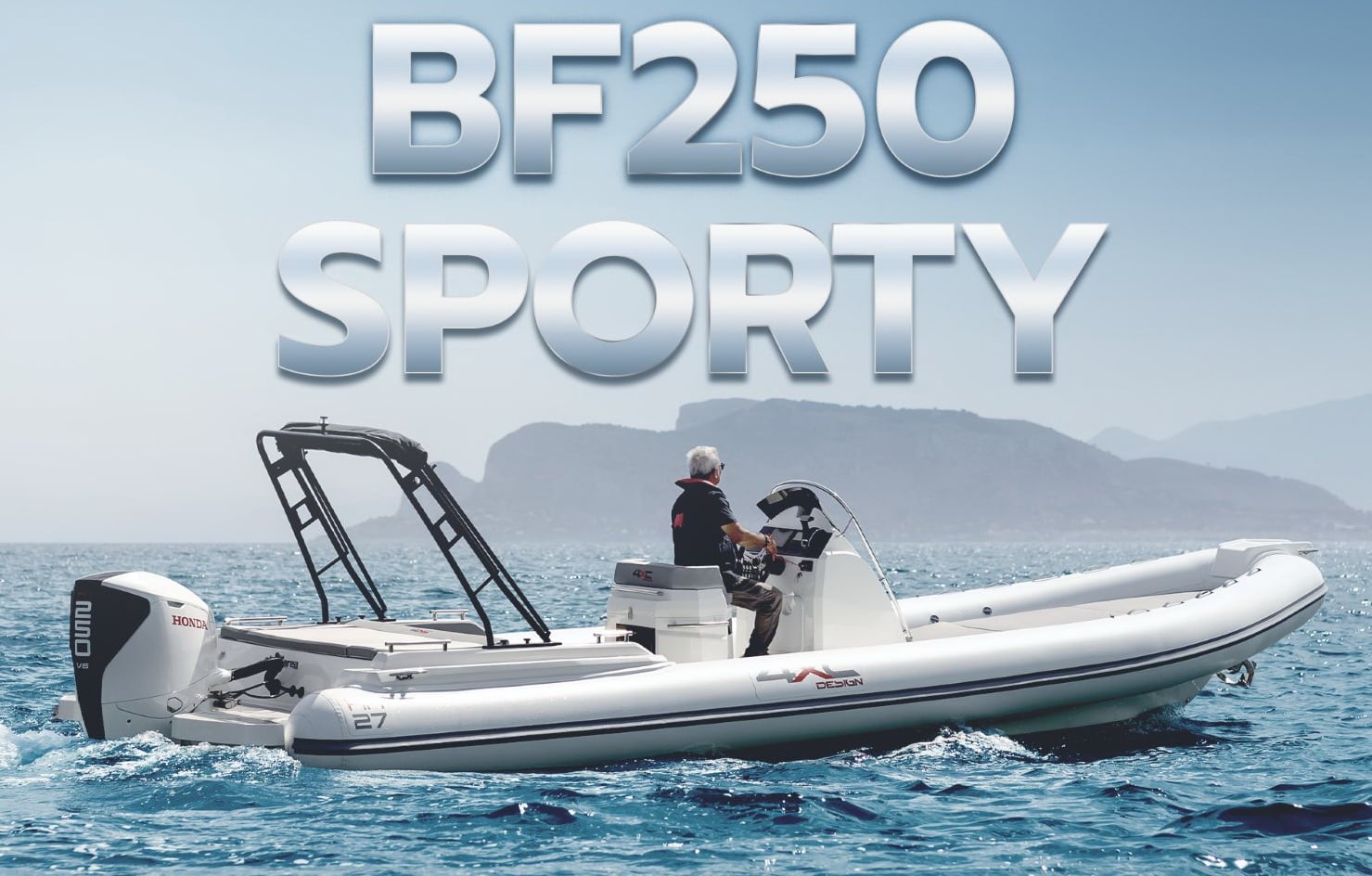 01 Honda Marine BF250 SPORTY White Signature