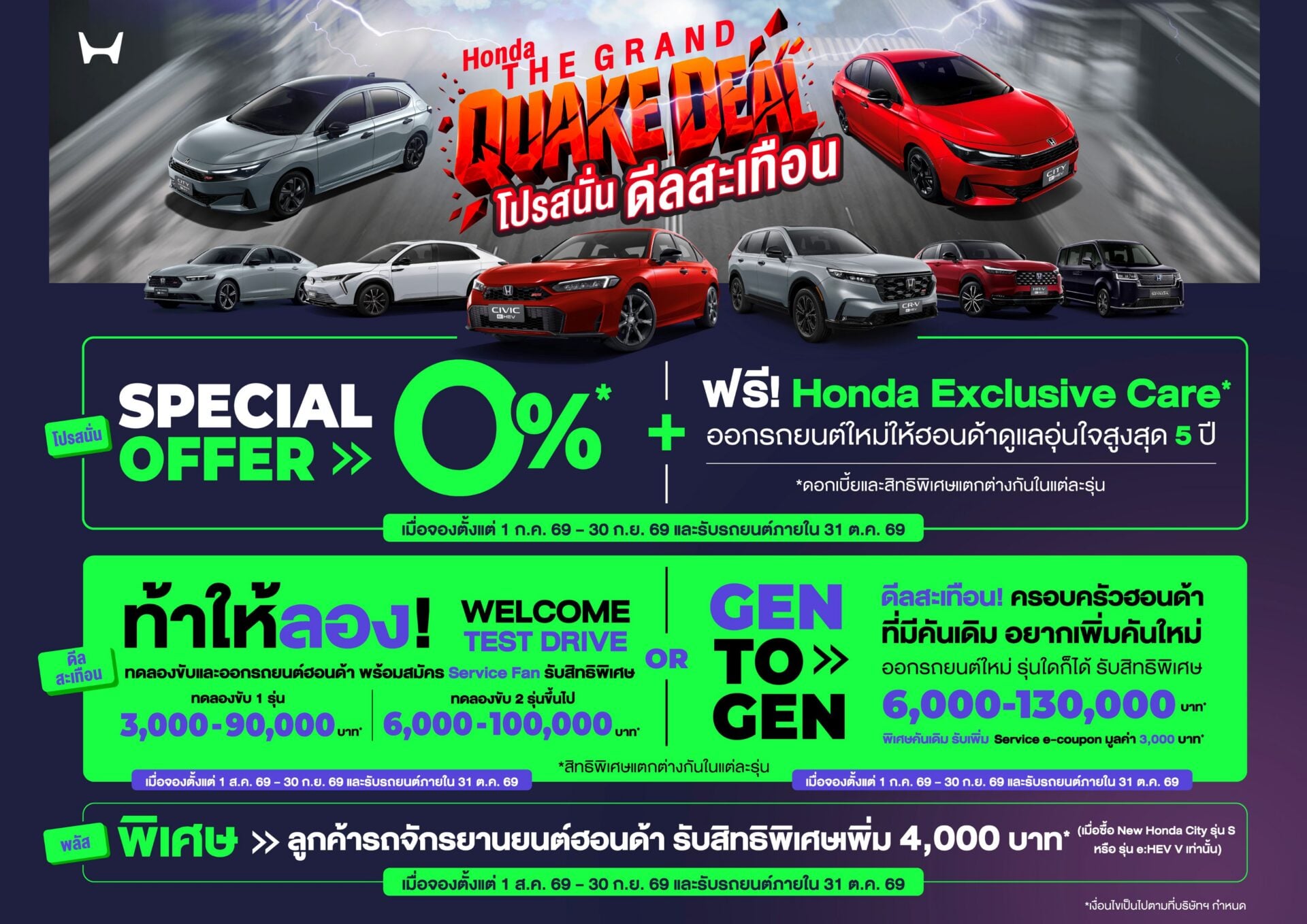 Honda Big Motor Sale 2026_The Grand Quake Deal_Main KV