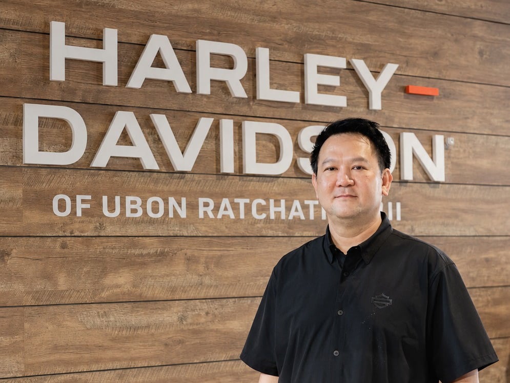 ปอนด์ จงเสรี ผู้จัดการทั่วไป ฮาร์ลีย์-เดวิดสัน ธนบุรี