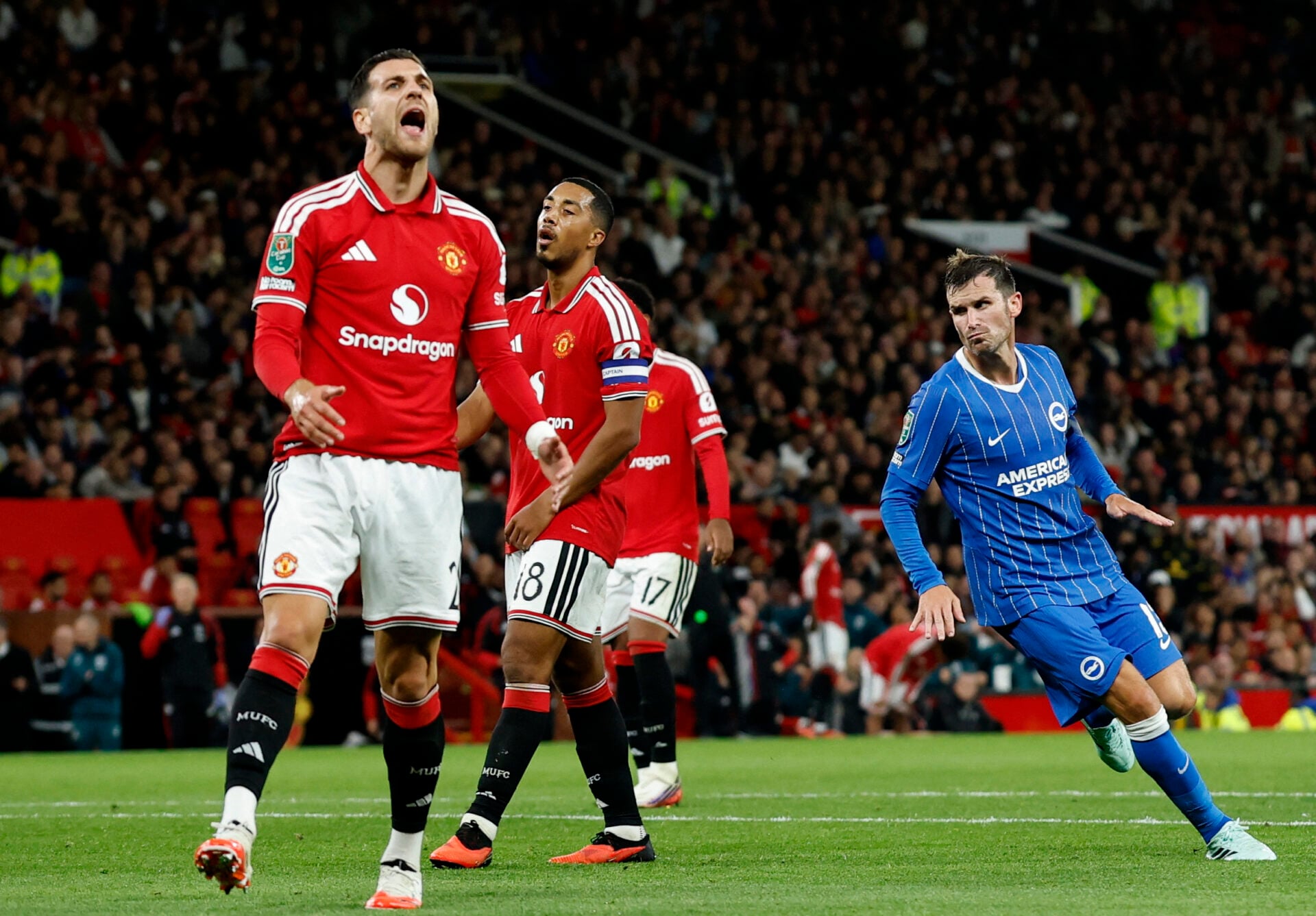 Carabao Cup - Third Round - Manchester United v Brighton & Hove Albion