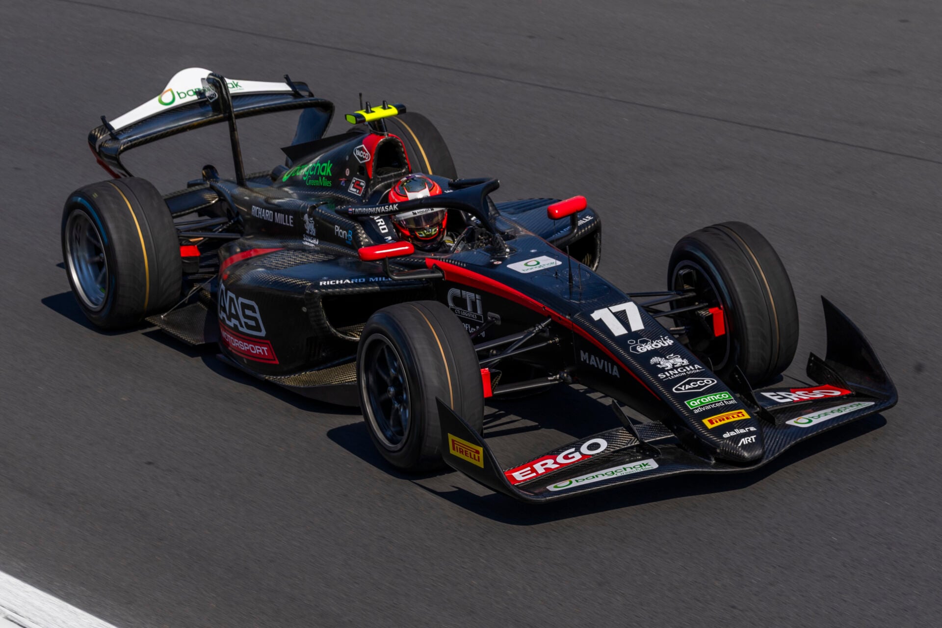 Monza (ITA), SEP 3-6 2026 - Italian Grand Prix at Autodromo di Monza. Tern TASANAPOL #17 ART Grand Prix F2 © 2026 Dutch Photo Agency