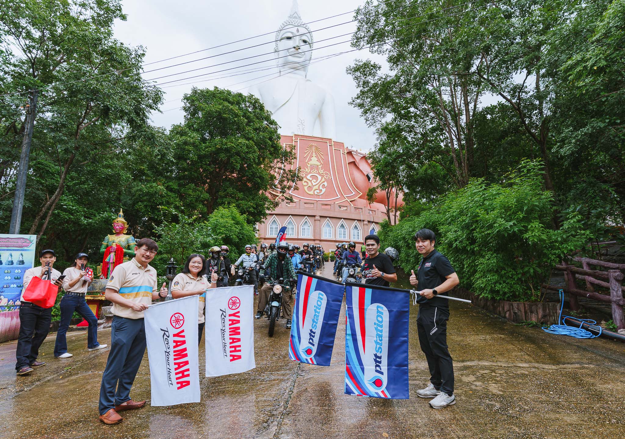 02 ยามาฮ่าเปิดประสบการณ์สุด Unique Experience จับมือ ททท. และ PTT Station พาลูกค้า PG-1 ขี่เลาะลุ่มน้ำโขง