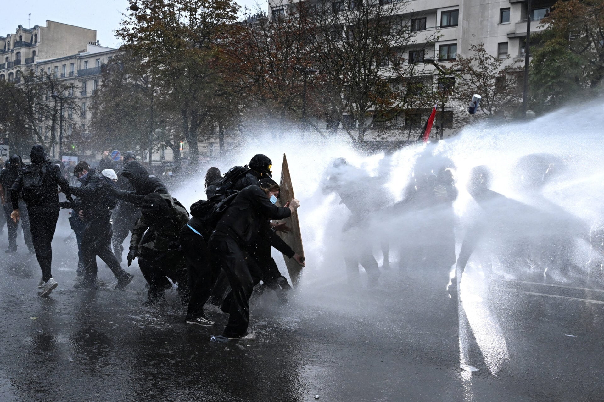 Second nationwide day of protests against the cost of living in France