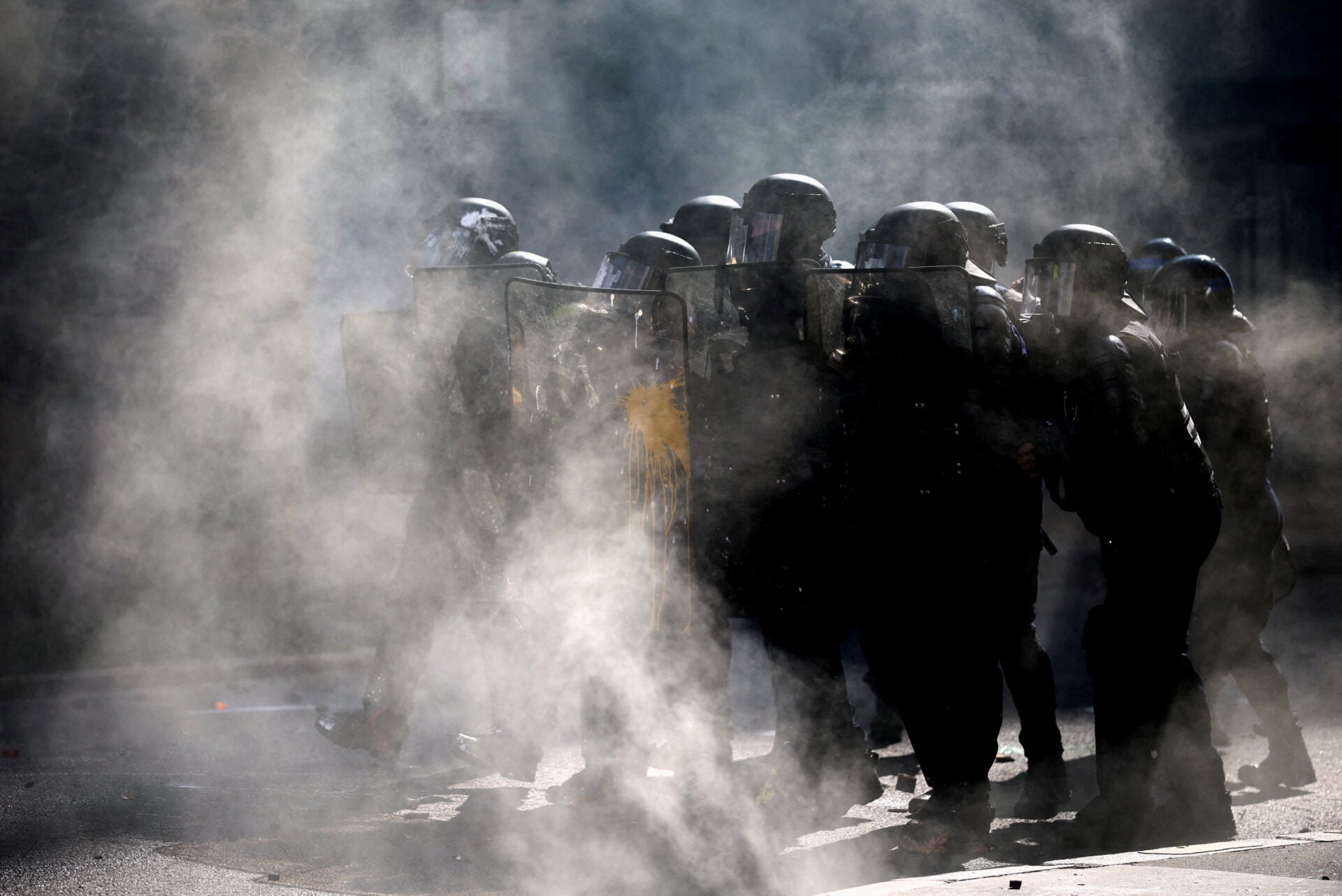 Nationwide protests in France against the cost of living