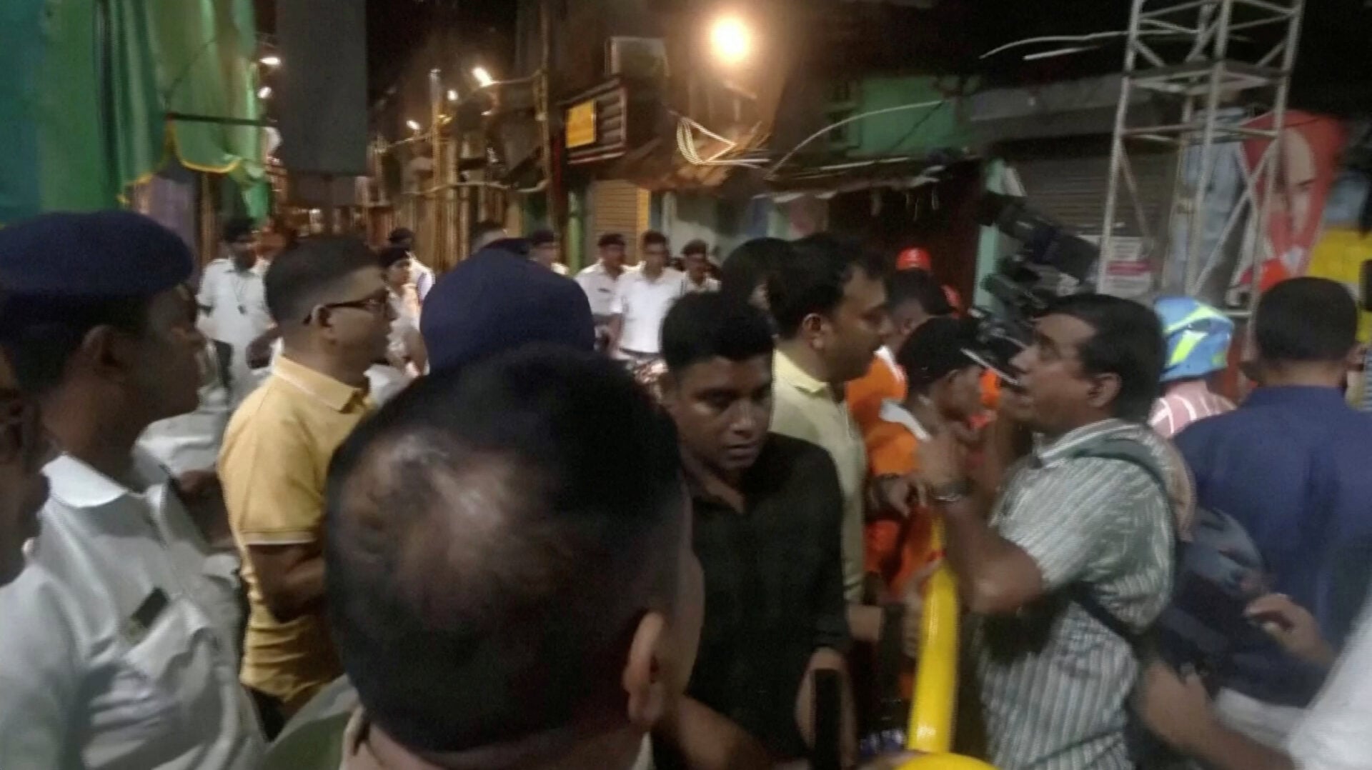 Multiple casualties in stampede at a religious festival in India's Kolkata