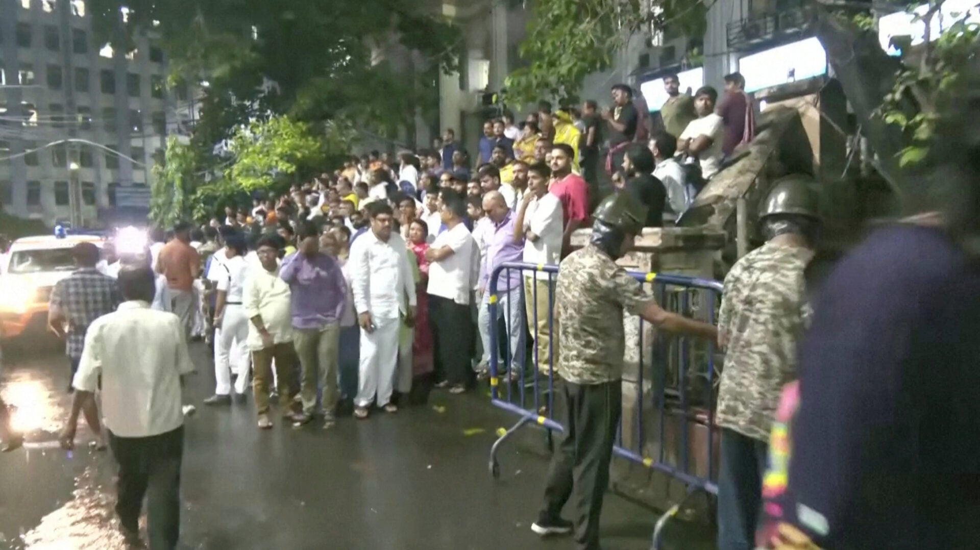 Multiple casualties in stampede at a religious festival in India's Kolkata