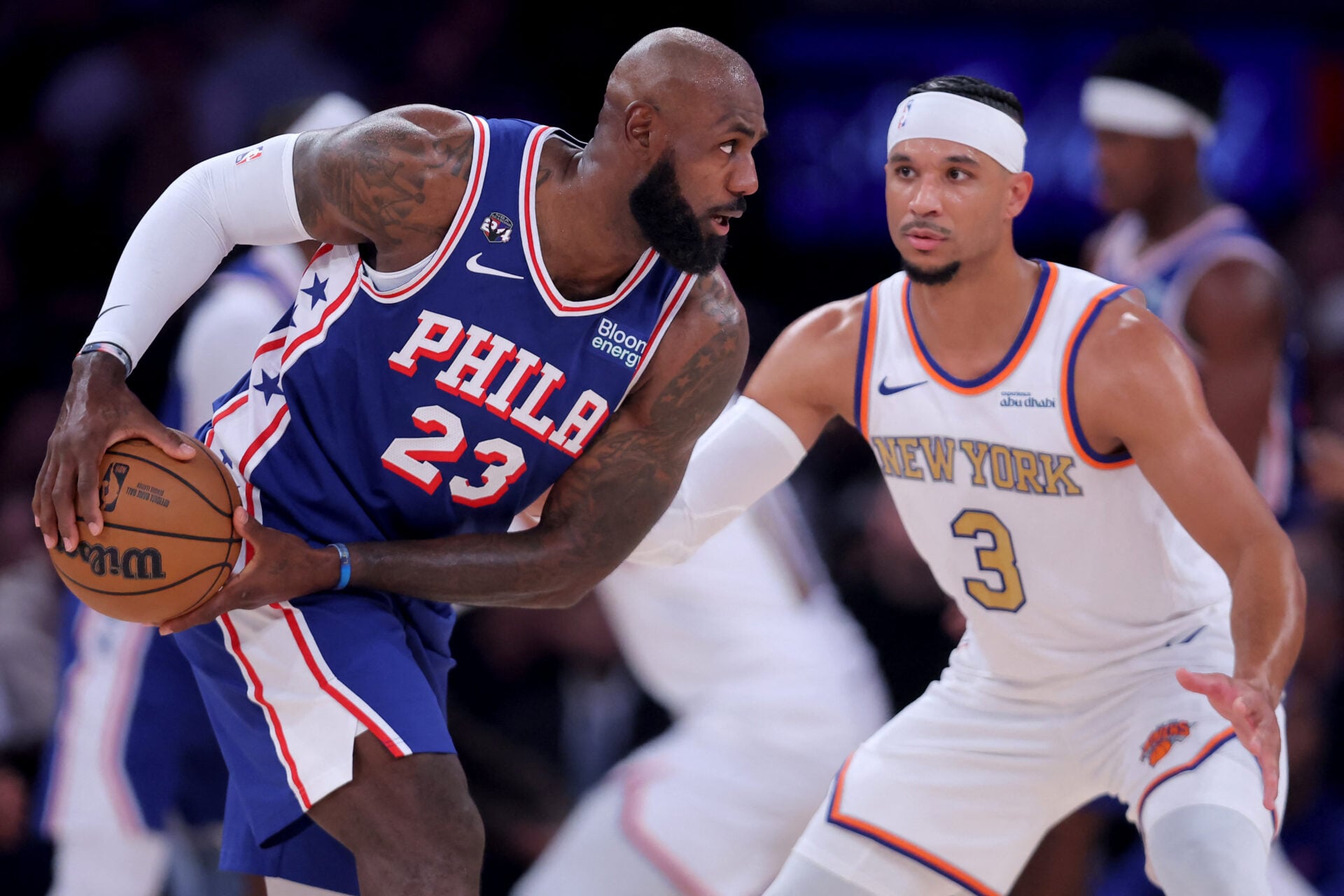 NBA: Philadelphia 76ers at New York Knicks