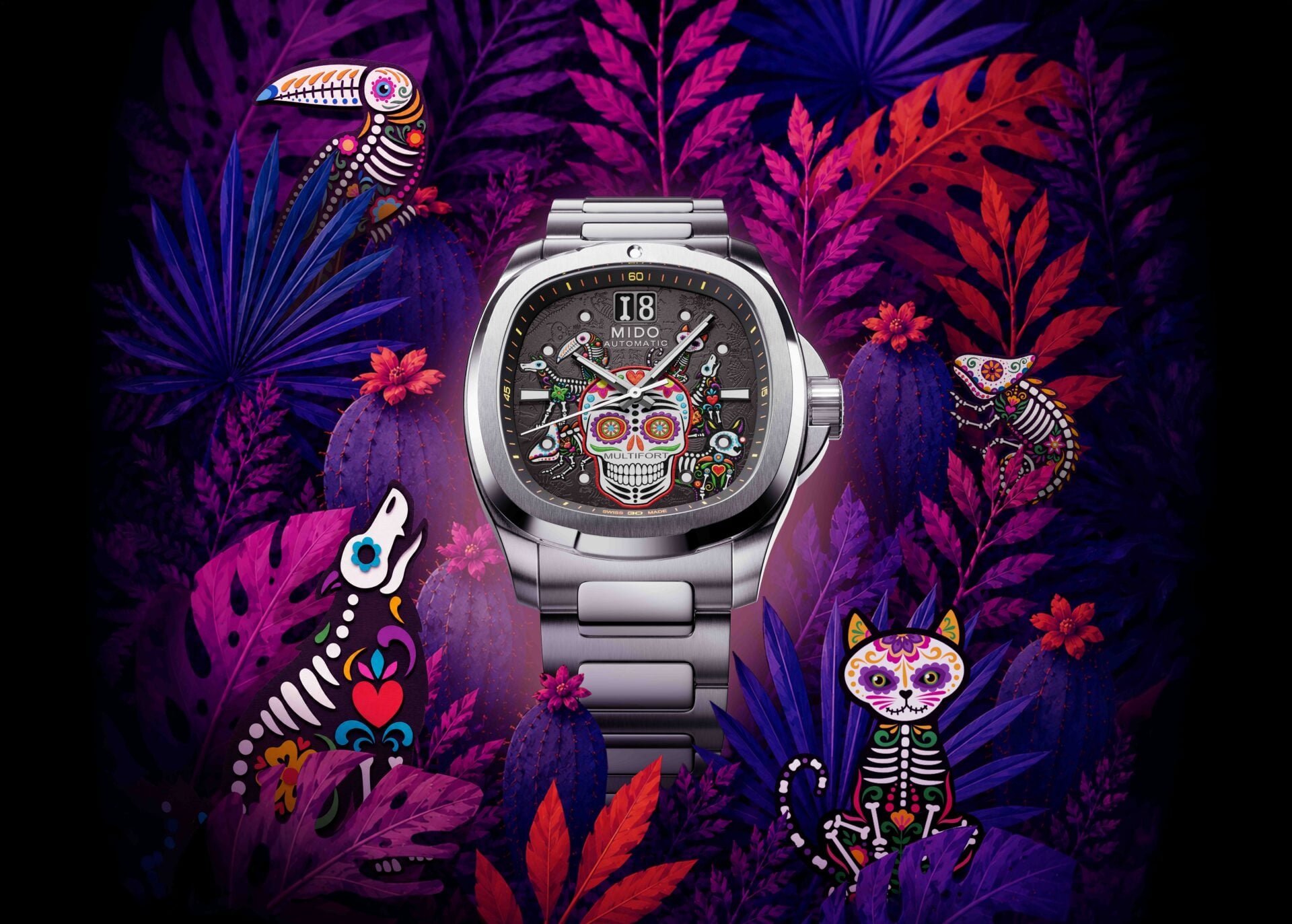 MIDO Multifort TV Big Date Día de los Muertos Alebrijes Special Edition (1)